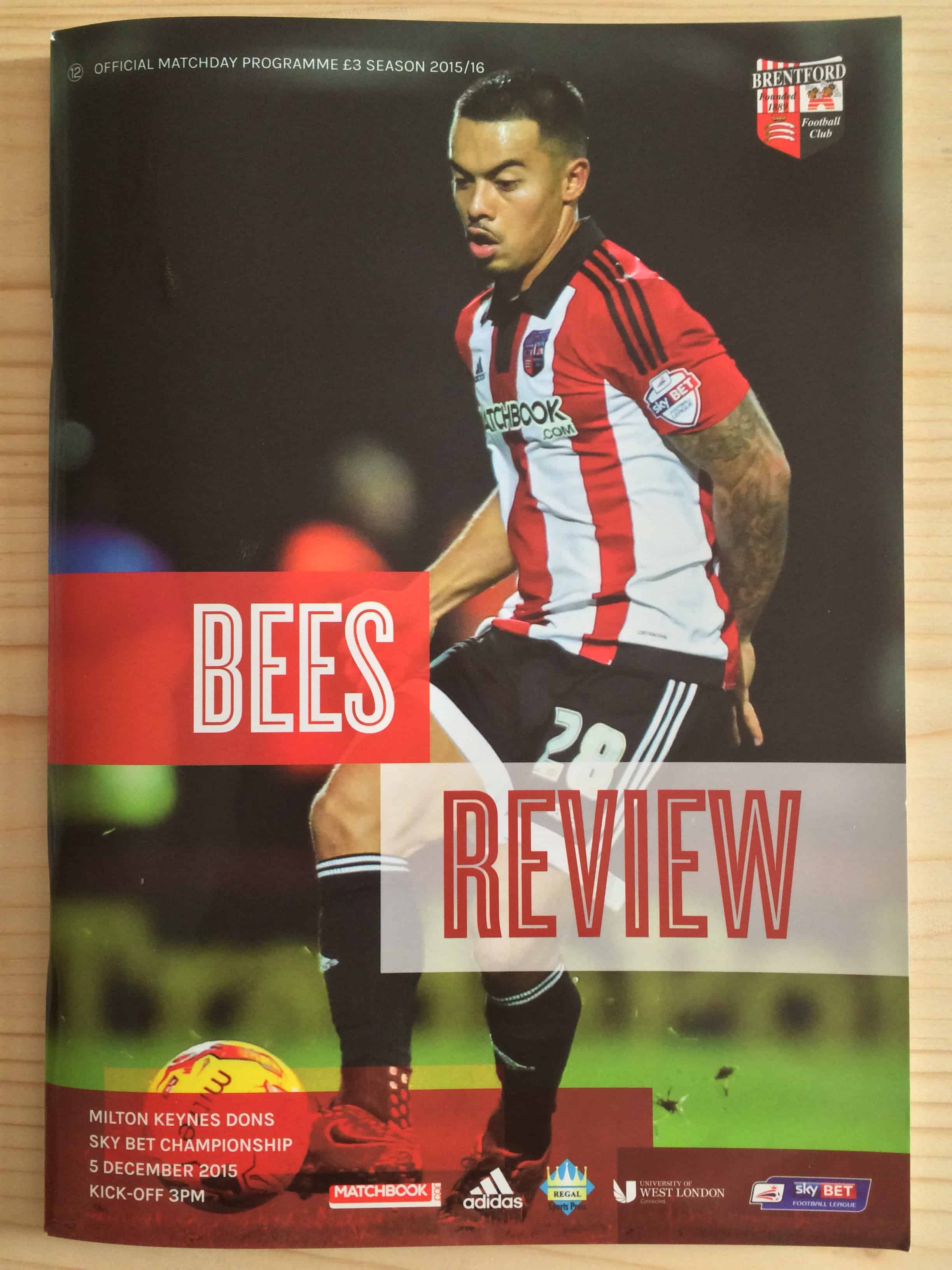 Brentford FC v MK Dons (Milton Keynes Dons)